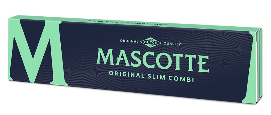 Бумага для самокруток Mascotte Slim magnit (34л/50шт)