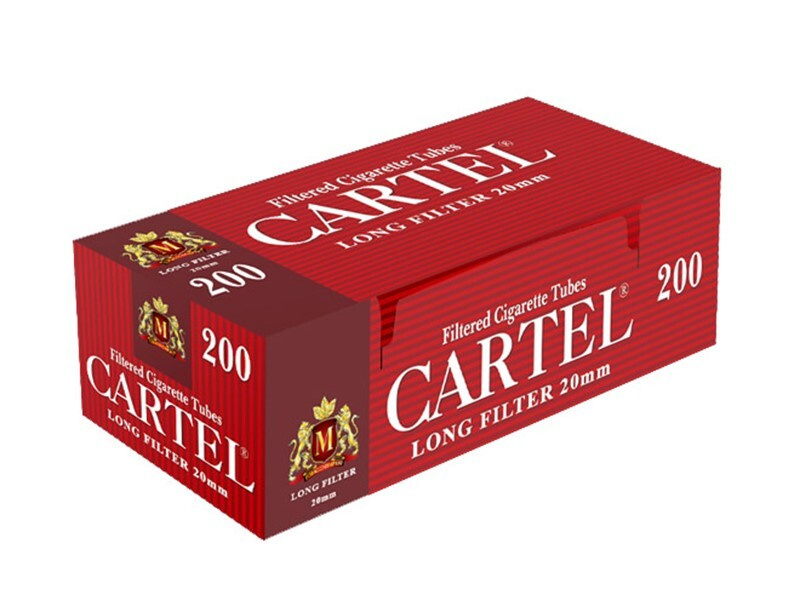Гильзы Cartel 200 Long Filter 20мм 