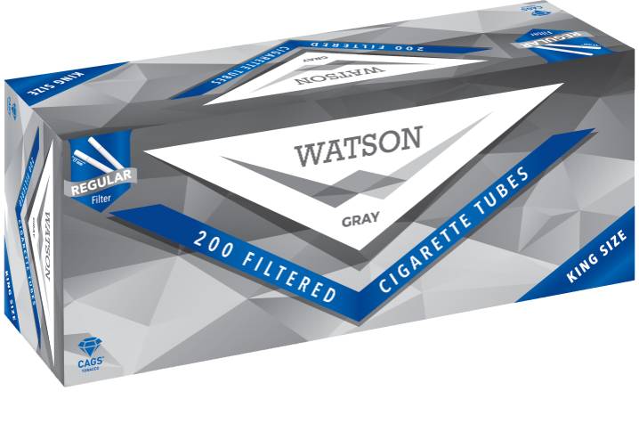 Гильзы WATSON 200 King Size Gray parlament filter (84*17*8.1) 