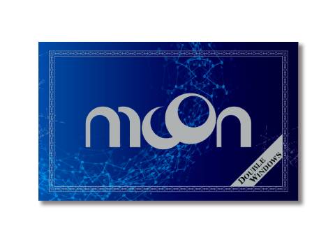 Бумага Moon Double Window Black Blacet Rice (синяя) (100л/25шт)