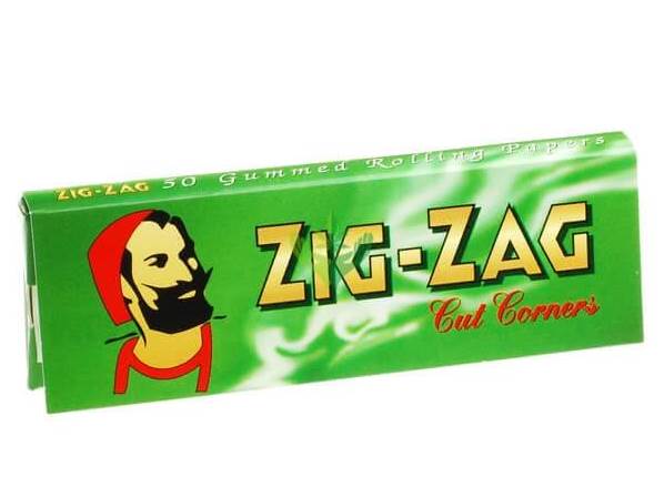 Бумага для самокруток Zig-Zag Green Regular Size (50)