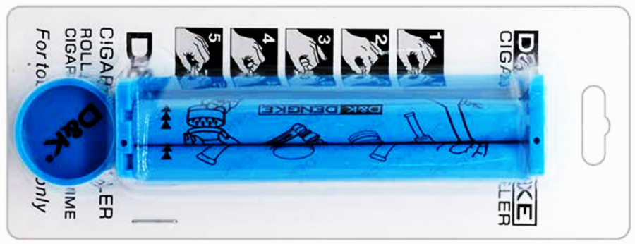 Машинка для самокруток D&K King Size/мини гриндер/пластик (DK 3004C-110мм)