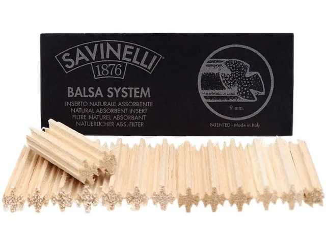 Фильтр для трубки Savinelli Balsa 9 мм (15)