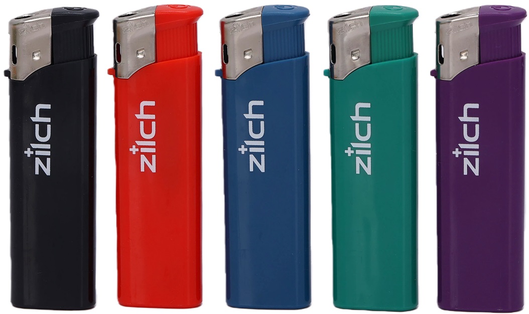 Зажигалка турбо-пьезо перезаправляемая ZILCH ZY-218WD (50/1000)