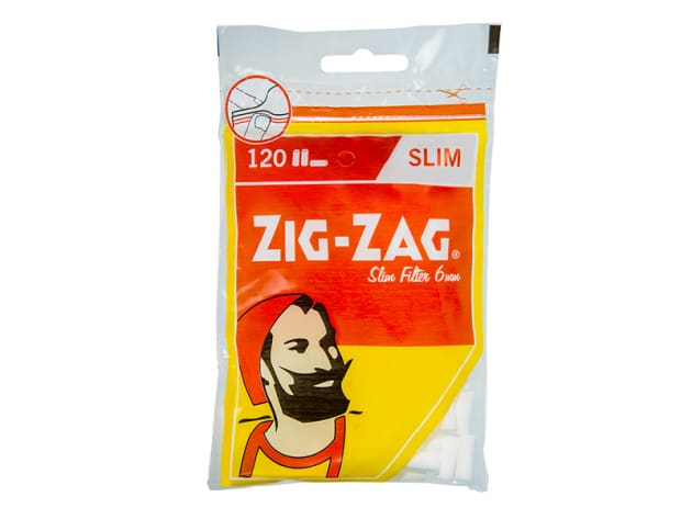 Фильтры cигаретные ZIG ZAG Slim 6 mm (120)