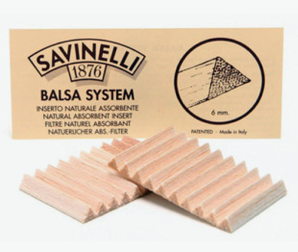 Фильтр для трубки Savinelli Balsa 6,5 мм (20)