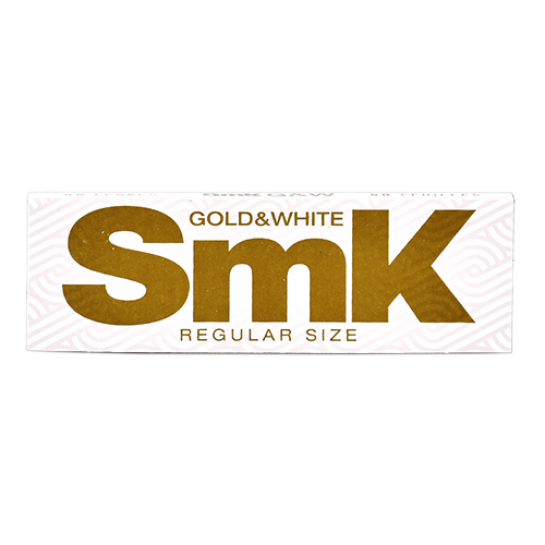 Бумага для самокруток SMK Regular White&Gold (50л*50шт)