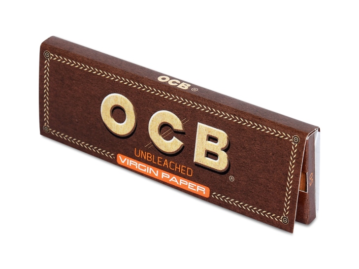 Бумага для самокруток OCB Virgin Unbleached Single (50л/50шт)