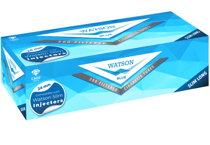 Гильзы WATSON 200 Slim Blue superlong (84*24*7)