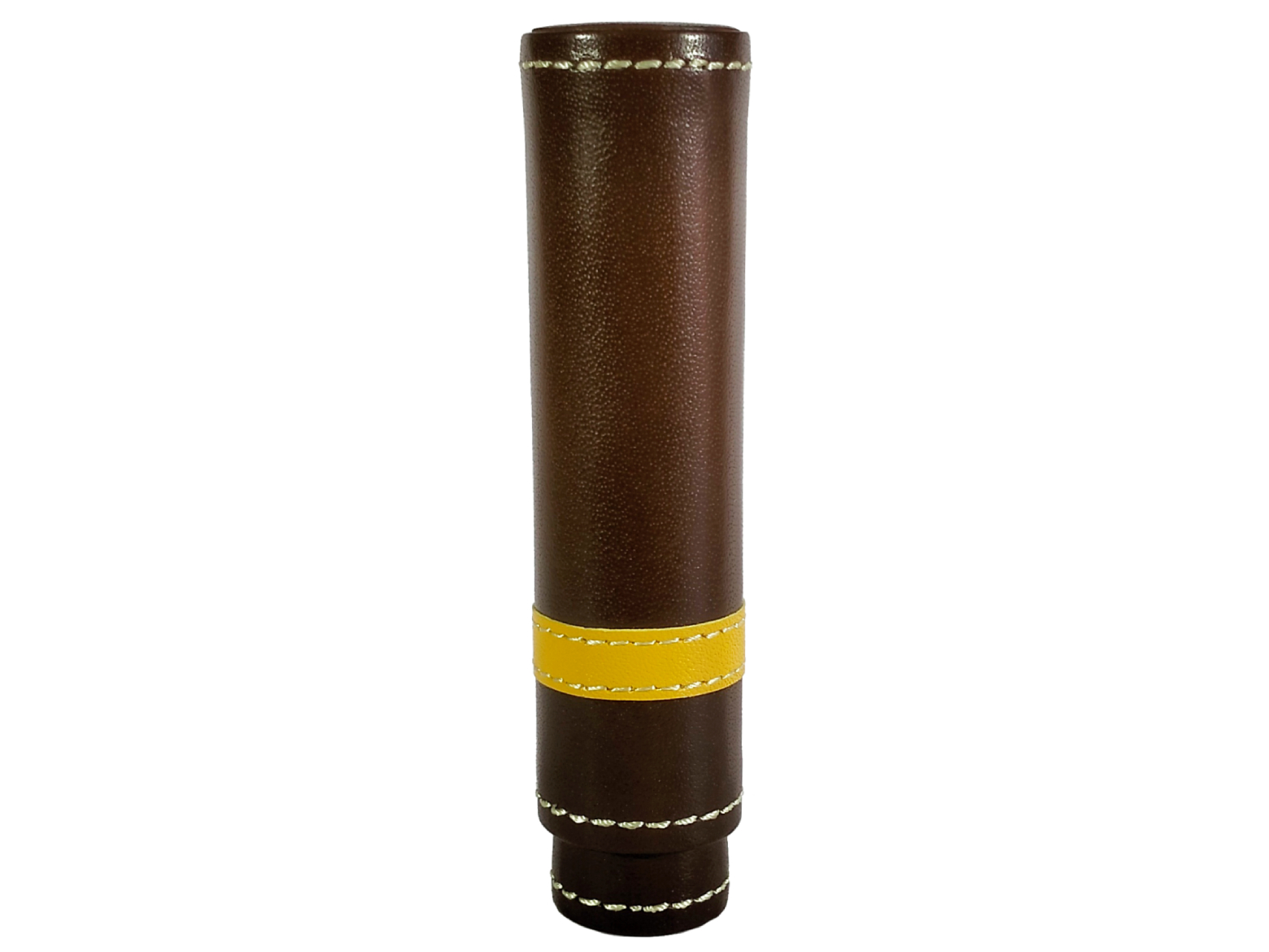 Футляр для 1 сигары T111 brown/yellow
