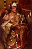 Offering the Peace Pipe, William Ahrendt