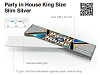 Бумага для самокруток Party in House KS Slim Silver  (33*50)