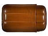 Футляр для 3 сигар robusto T105 cognac