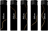 Зажигалка Adamo 189318 electronic black-gold (50)