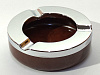 Пепельница Atribut 7,8см/пластик/круглая (SD-601 brown)